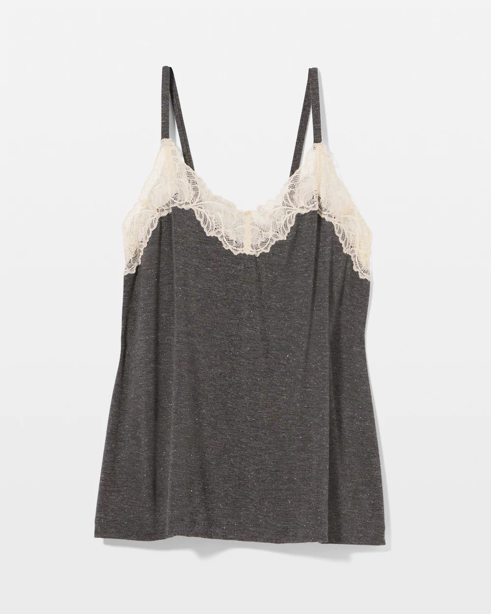 Lace Trim Camisole | Soma